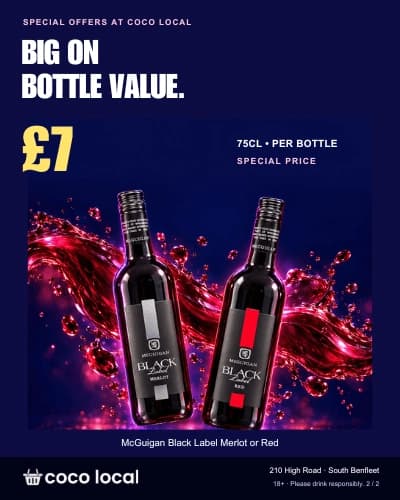 McGuigan Black Label: £7 per bottle
